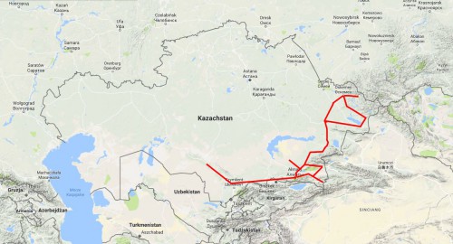 Trasa Kazachstan 2017