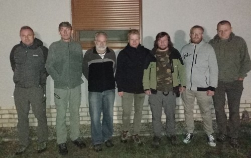 Od lewej Ryszard Orzechowski, Michał Brodacki, Seweryn Grobelny, Szymon Czyżewski, Marcin Kutera, Paweł Radzikowski i Jakub Błędowski.jpg