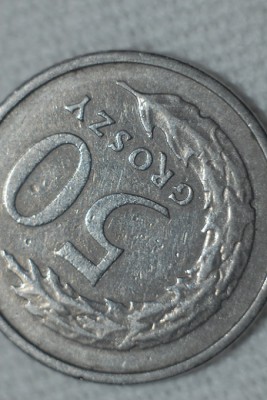 moneta 50-groszowa